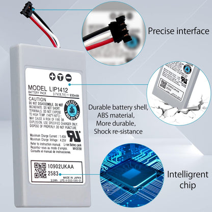 for Sony PSP GO - Battery Replacement LIP1412 930mAh 3.7v | FPC