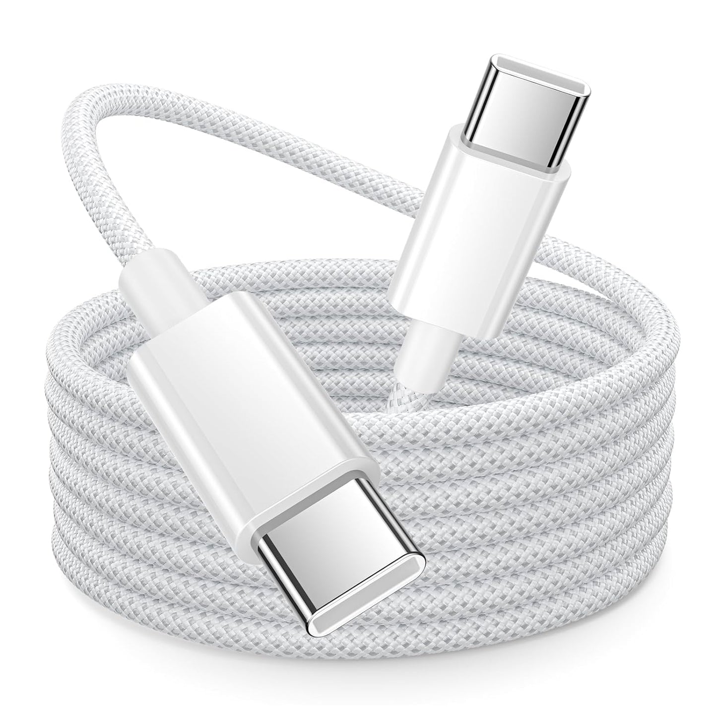 for Apple iPhone 17 | 16 | 15 - Woven 60W PD USB-C Fast Charge & Data Sync Cable
