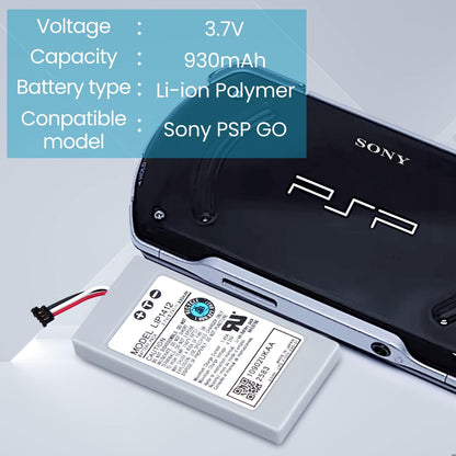 for Sony PSP GO - Battery Replacement LIP1412 930mAh 3.7v | FPC