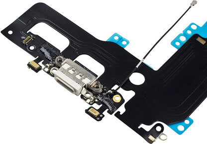 for Apple iPhone 7 Plus - White USB Charging Port Mic Flex Cable | FPC