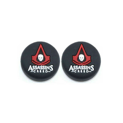for PS5 / PS4 / Xbox One / Series X|S - 2x Rubber Silicone Thumb Stick Grip Caps