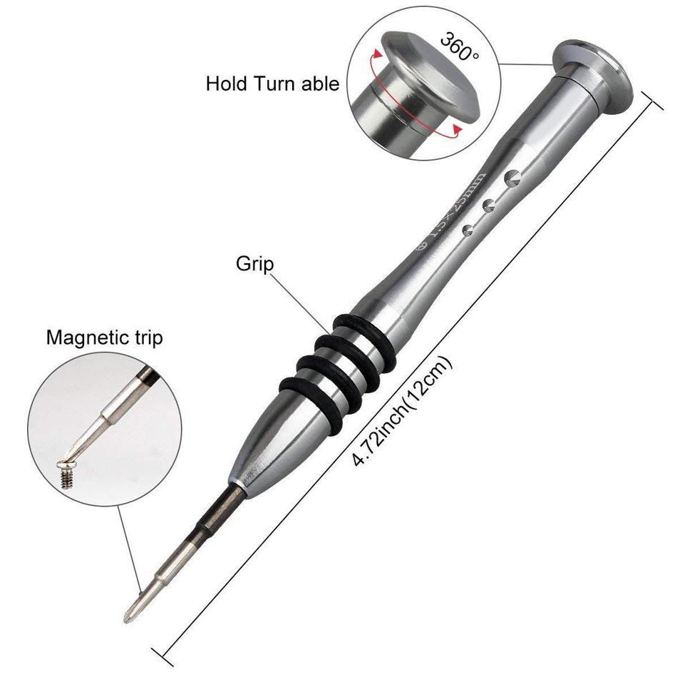 for iPhone 17 16 15 14 - Screwdriver Set - 0.6 Triwing 0.8 Pentalobe 1.5 Philips