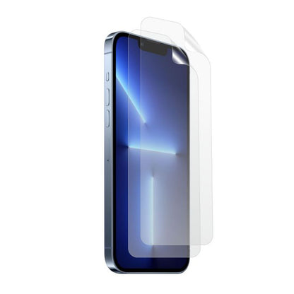 for iPhone 16 15 14 13 12 11 XS XR X 8 7 6S - 2x Clear Plastic Screen Protectors