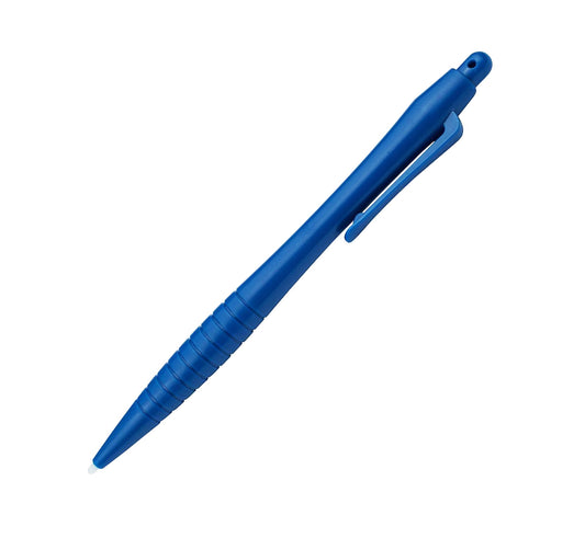 for Nintendo Wii U DS 2DS 3DS - Blue Large Ergonomic Ribbed Stylus Pen | FPC