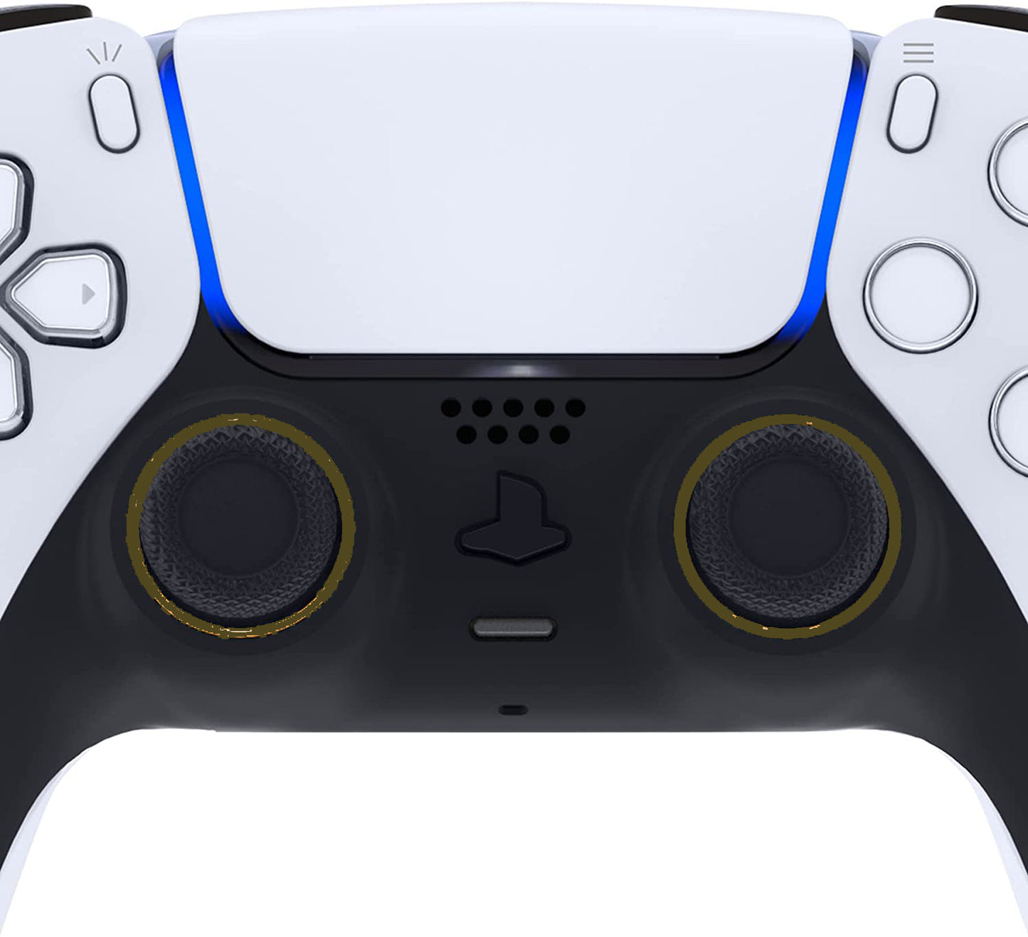 for Sony PS5 Controllers - 2x Thumb Stick Trim Accent Rings | FPC
