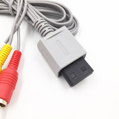 for Nintendo Wii - 1.8m AV Composite TV Audio Video Lead Cable RCA | FPC