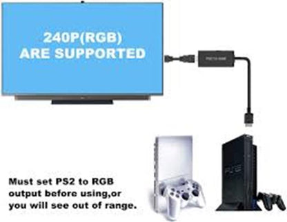 for Playstation 2 - PS2 to HDMI Adapter Converter Output 1080P TV (Read Listing)