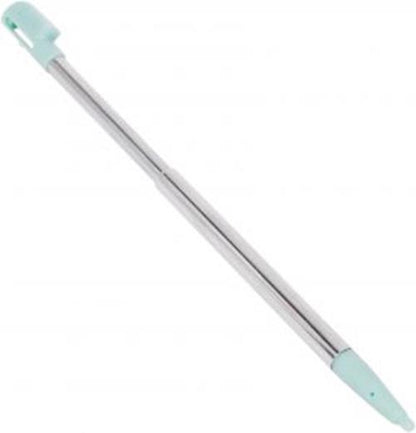 for Nintendo DS Lite - 2x Ice Blue Turquoise Metal Retractable Stylus Pens | FPC