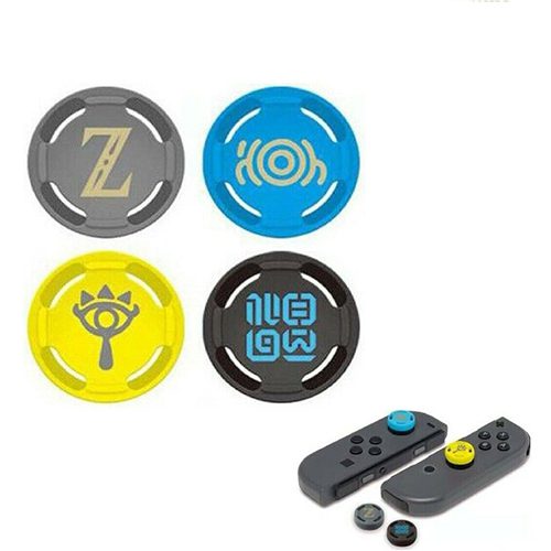 for Switch | Lite | OLED - Zelda Silicone Thumb Stick Grip Cover Caps | FPC