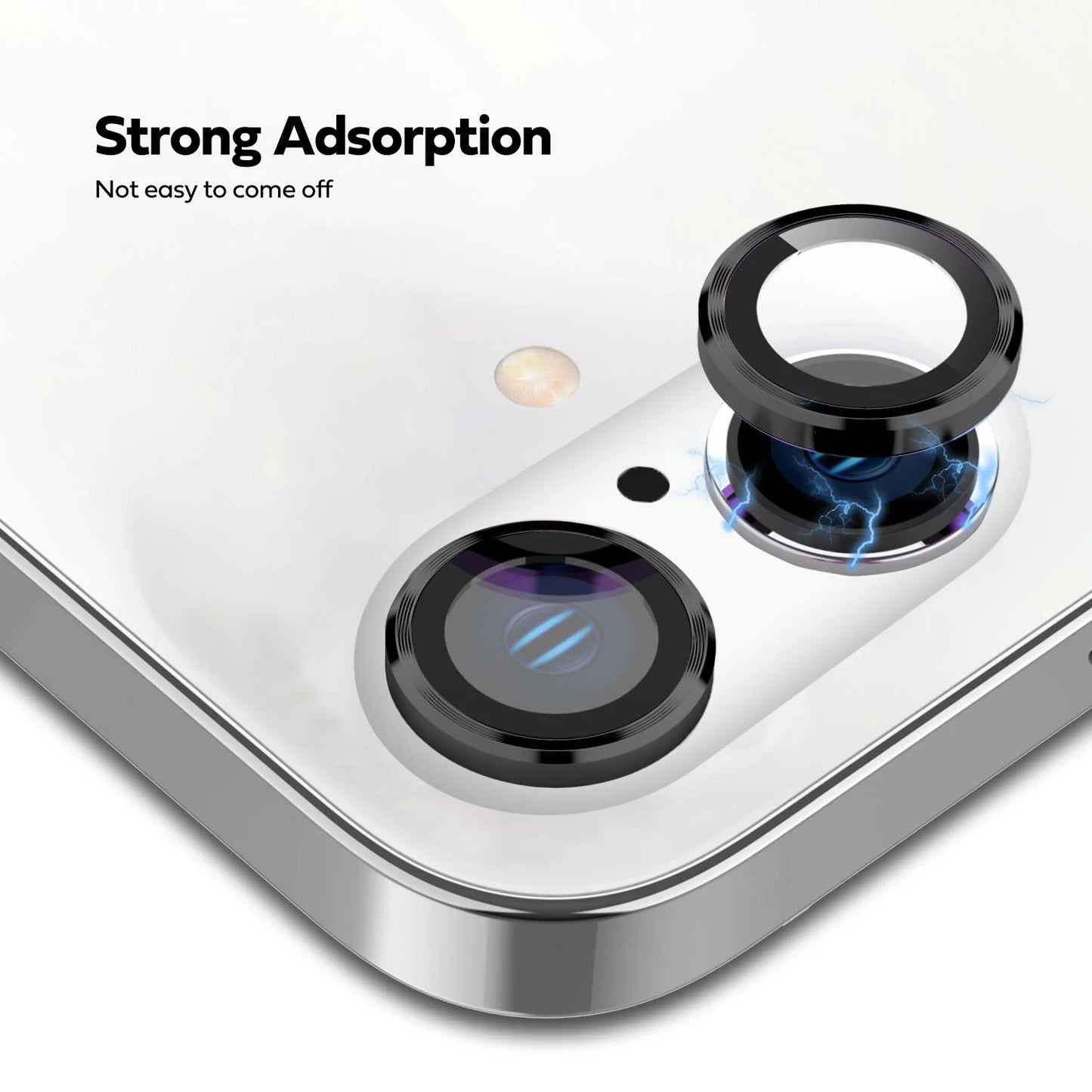 for Apple iPhone 16 | 16 Plus - Camera Lens Protector Tempered Glass Cover