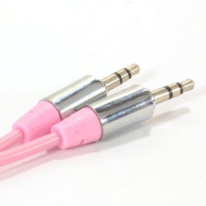 For Car MP3 iPod - 2m Pink AUX Cable 3.5mm Jack Male to Male Stereo Audio | FPC