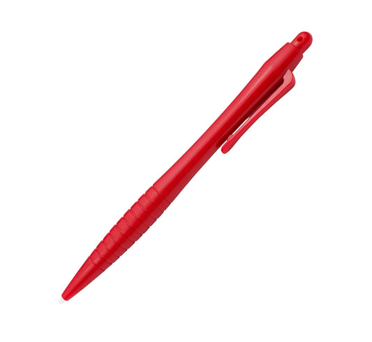 for Nintendo Wii U DS 2DS 3DS - Red Large Ergonomic Ribbed Stylus Pen | FPC