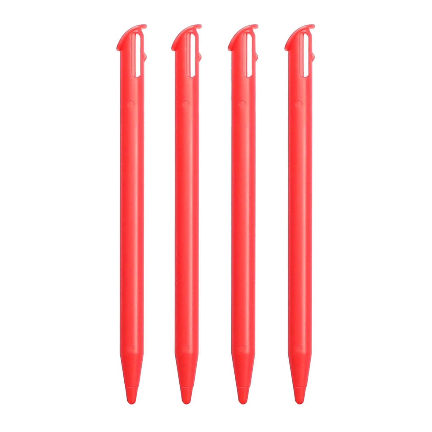 for Nintendo NEW 3DS XL - 4 Red Replacement Touch Screen Stylus Pens | FPC