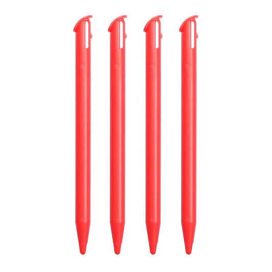 for Nintendo NEW 3DS XL - 4 Red Replacement Touch Screen Stylus Pens | FPC