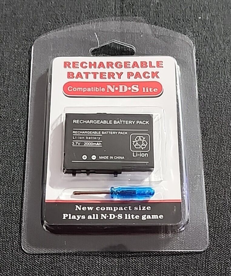 For Nintendo DS Lite - Battery Replacement 3.7v 2000mah Li-On (DSL) | FPC