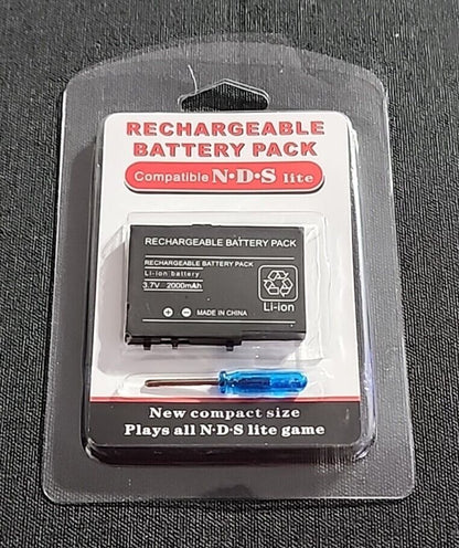 For Nintendo DS Lite - Battery Replacement 3.7v 2000mah Li-On (DSL) | FPC