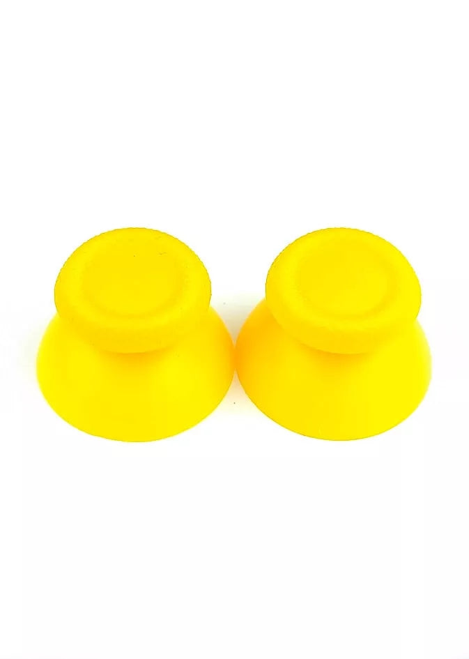 for Sony PS5 Controllers - Yellow Analog Thumb Stick Grip Replacements | FPC