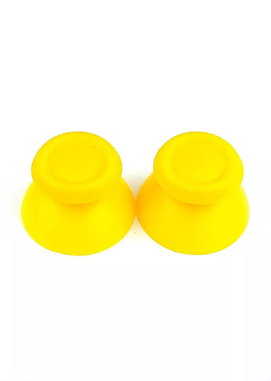 for Sony PS5 Controllers - Yellow Analog Thumb Stick Grip Replacements | FPC