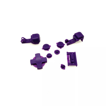 for Gameboy Advance SP - 9pc Full Button A B L R D-Pad Replacement Set (GBA SP)