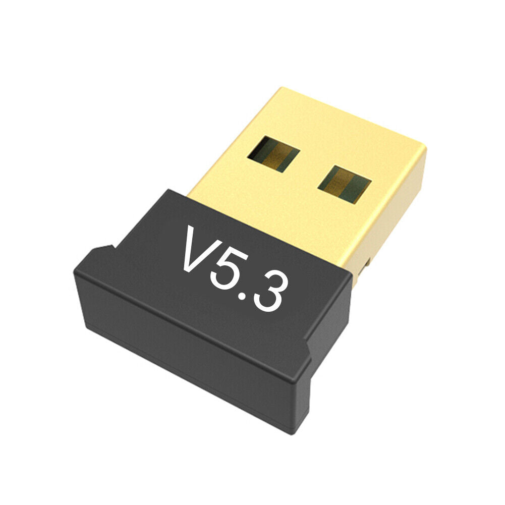 for Windows 11 10 Desktop PC Laptop - Bluetooth 5.3 Adapter Wireless USB Dongle