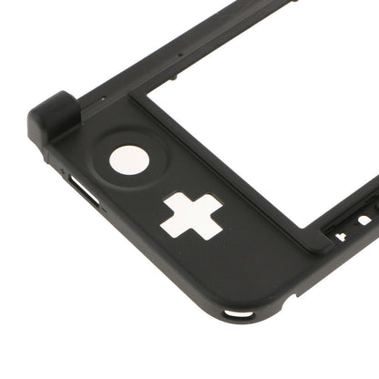 for Nintendo 3DS XL - Black Mid Hinge Frame Housing Shell Part | FPC