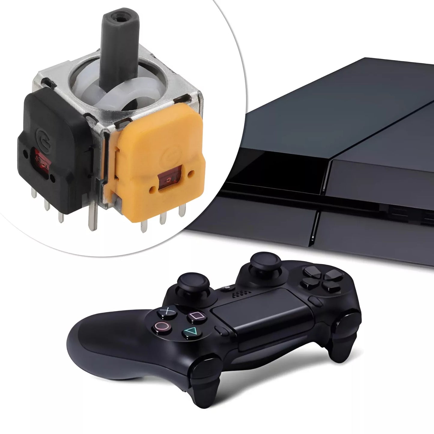for Playstation 4 - Hall Effect Sensor Analog Joystick No Drift (PS4) | FPC