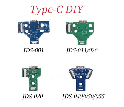 for PS4 Controller - NEW USB-C Power Charging Port PCB & Ribbon Cable USB Type-C