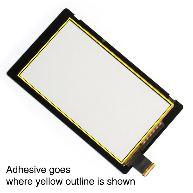 for Switch Lite - Double Sided Adhesive Glue Tape Dust Seal Screen (LCD - Touch)