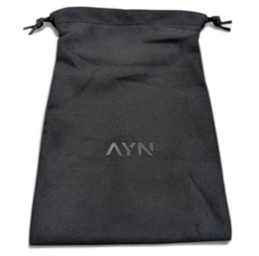 for AYN Thor - Soft Cloth Protective Drawstring Carry Pouch Bag Storage Case