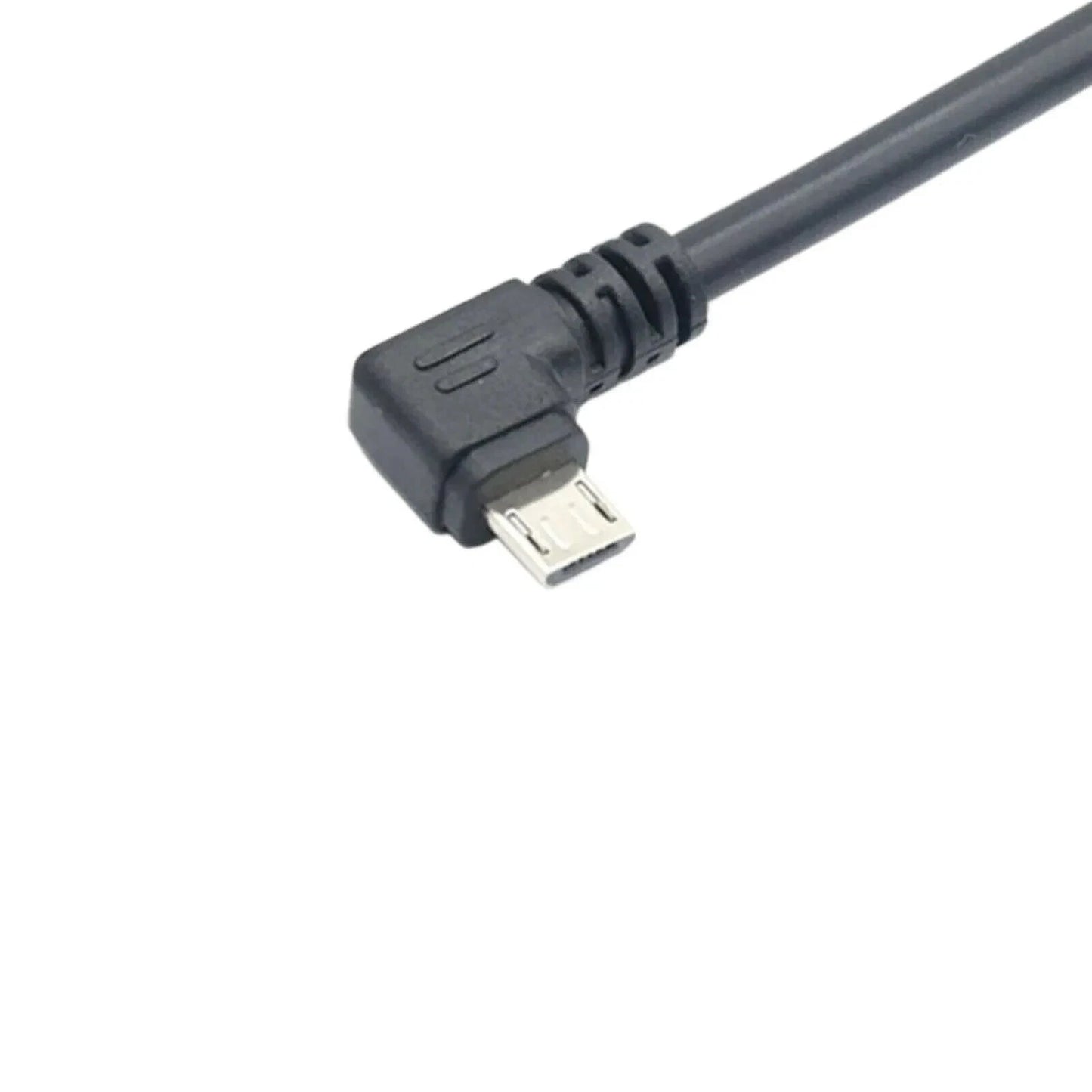 For Amazon Firestick Fire TV - 0.25m Short 90 Degree Angle USB Power Cable Lead