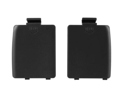 for Sega Game Gear - Black Console Battery Cover Set (Left & Right) | FPC