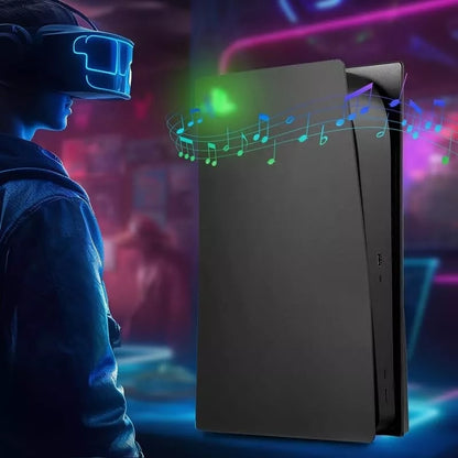 for PlayStation 5 Console - RGB PS5 Logo LED Light Sound Reactive Remote/App/USB