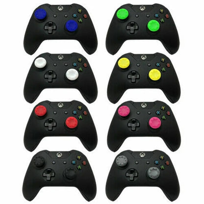 for PS5 Xbox One Series X|S PS4 - 2x Concave Silicone Thumbstick Grip Cap Covers