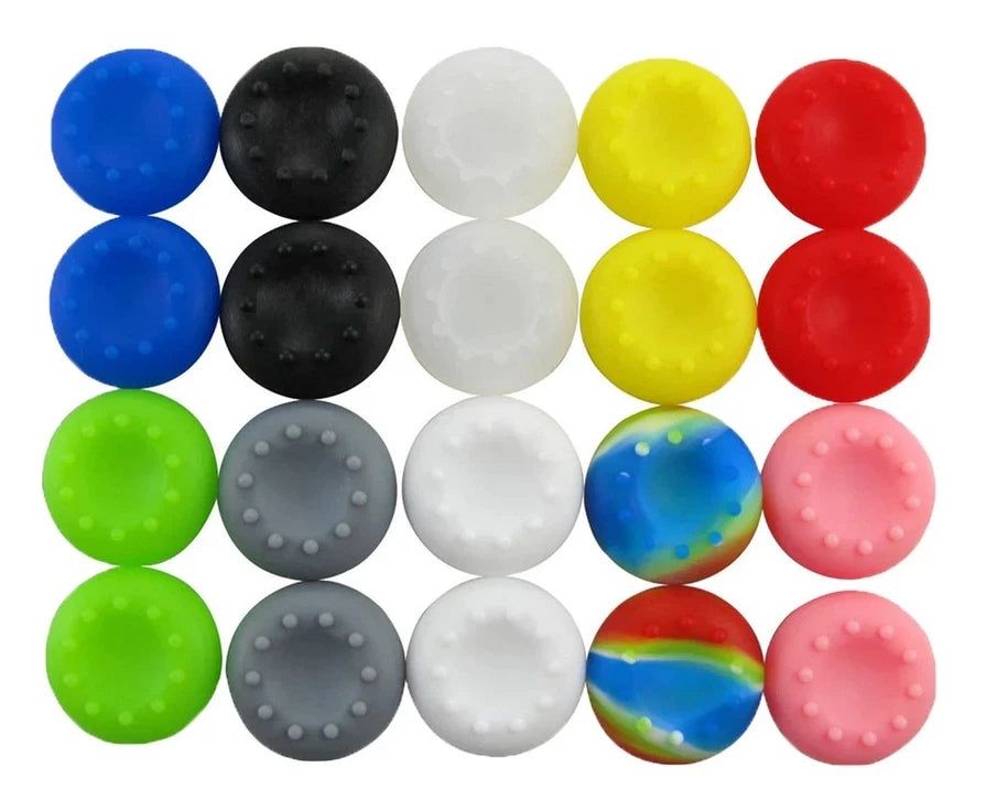 for PS5 Xbox One Series X|S PS4 - 2x Concave Silicone Thumbstick Grip Cap Covers