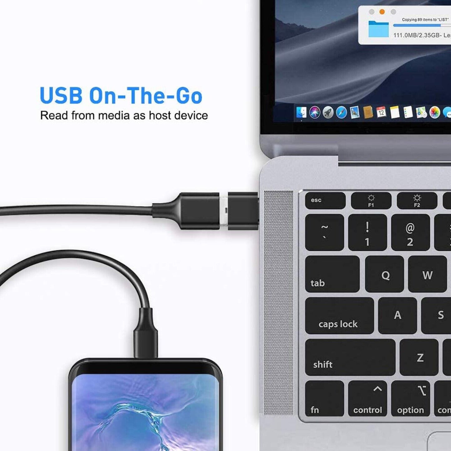 for iPhone 17 | 16 | 15 - Type C To USB Adapter 3.0 USB-C 3.1 OTG Converter
