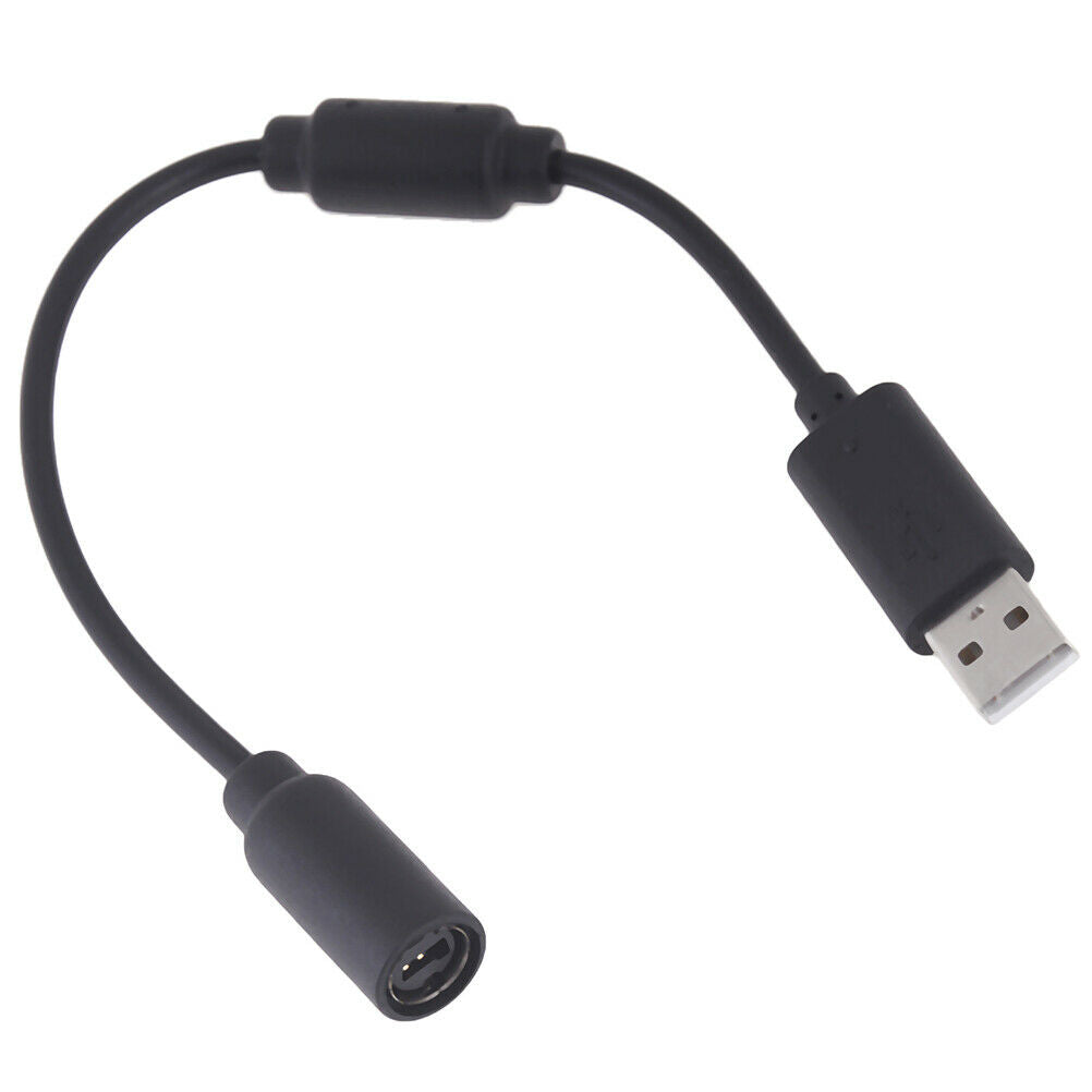 for Xbox 360 | Xbox One - Black Thrustmaster Ferrari USB Breakaway Cable Adapter