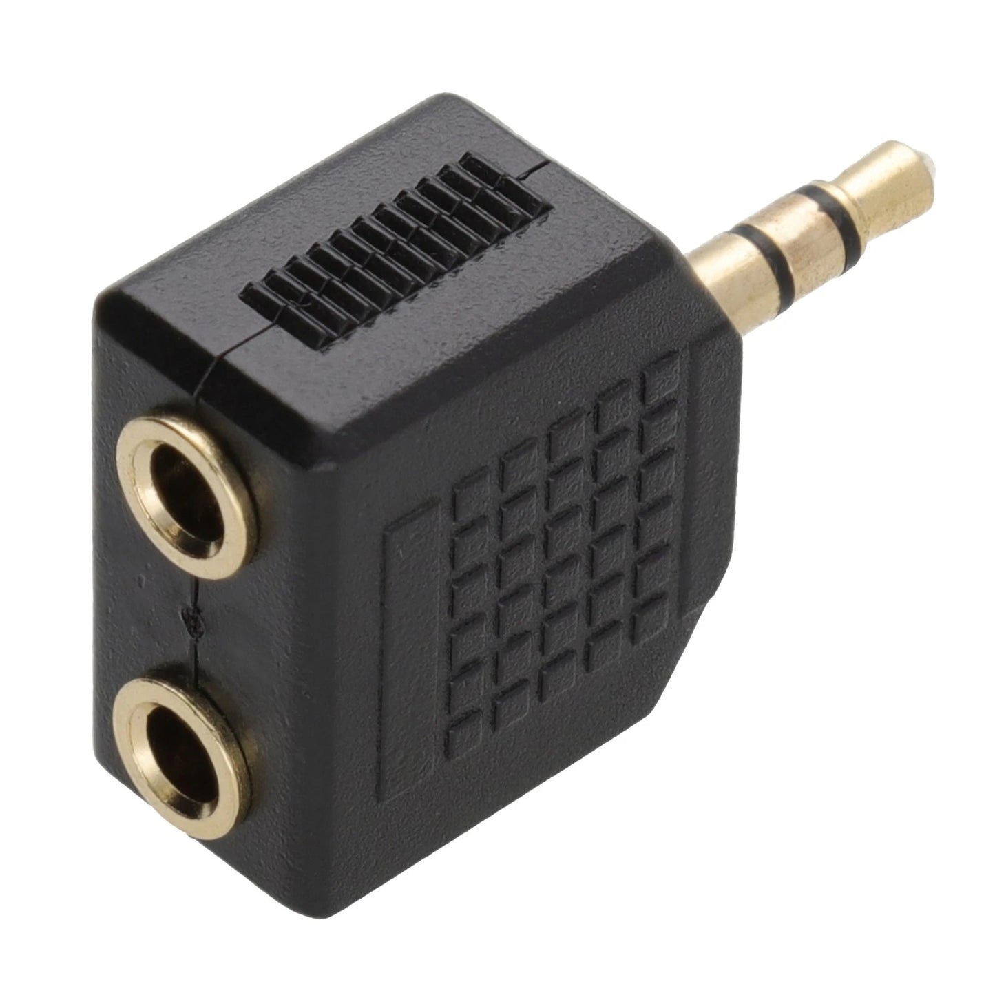 For Laptop | Phone - 3.5mm Headphone Y Splitter 1 M to 2 F Audio Adapter AUX