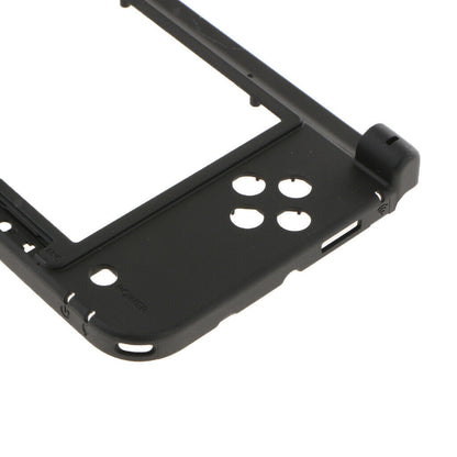 for Nintendo 3DS XL - Black Mid Hinge Frame Housing Shell Part | FPC