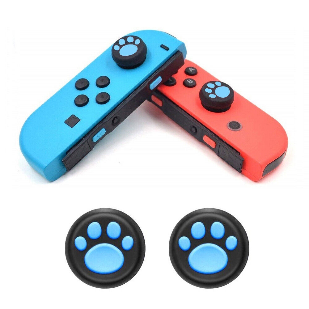 for Switch | Lite | OLED - 2 Cat Paw Silicone Thumb Stick Grip Cover Caps | FPC