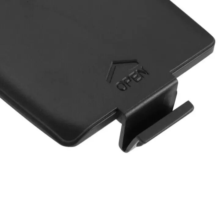 for Sega Game Gear - Black Console Battery Cover Set (Left & Right) | FPC