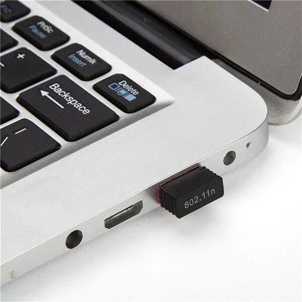for Windows 11 10 PC Laptop Mac - USB Wireless WIFI Dongle 150Mbps 802.11n