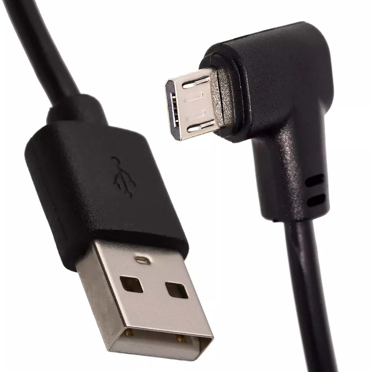 For Amazon Firestick Fire TV - 0.25m Short 90 Degree Angle USB Power Cable Lead