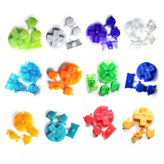 for Gameboy Pocket (GBP) - 4pc Full Button D-Pad Replacement Set | FPC