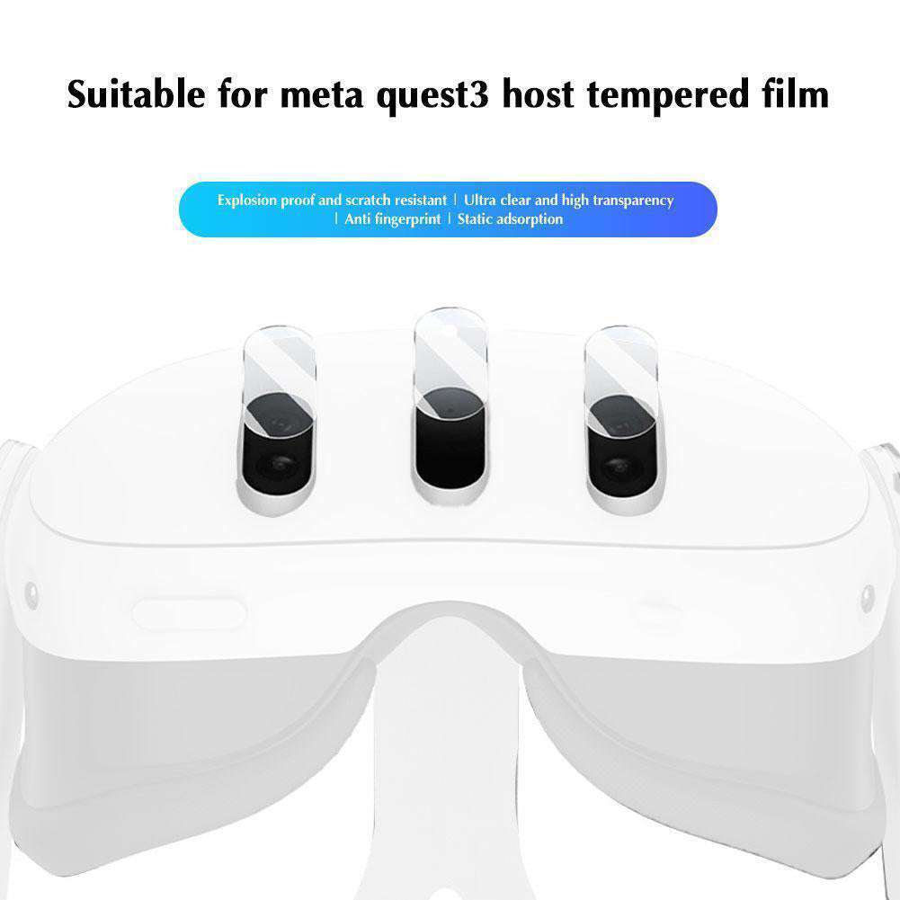 for Meta Quest 3 - Tempered Glass Camera Lens Protector Set | FPC