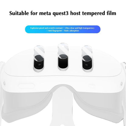 for Meta Quest 3 - Tempered Glass Camera Lens Protector Set | FPC