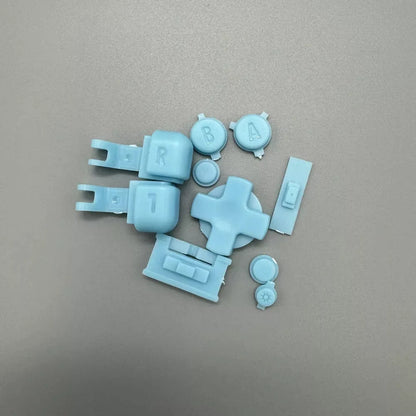 for Gameboy Advance SP - 9pc Full Button A B L R D-Pad Replacement Set (GBA SP)