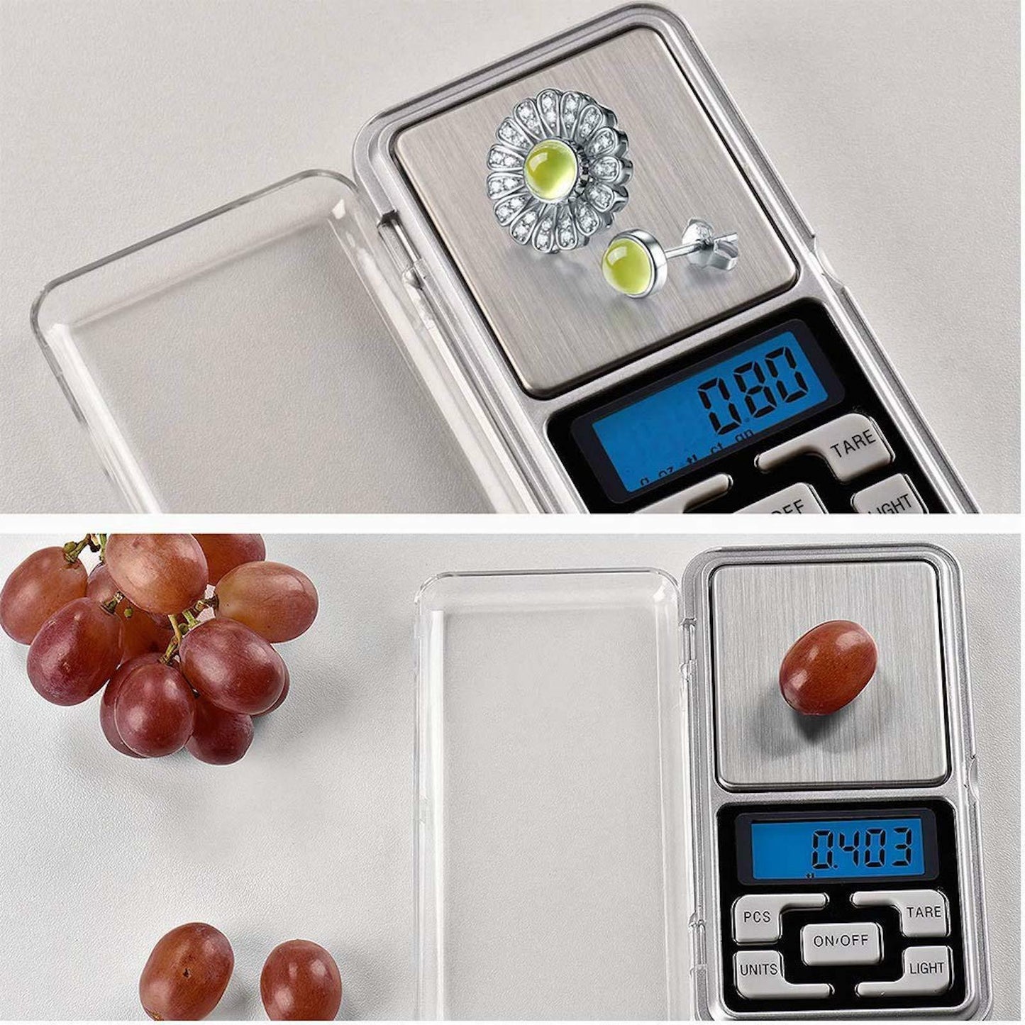 Mini Digital Scales 0.01g 500g Electronic Precision Pocket Jewellery Weighing