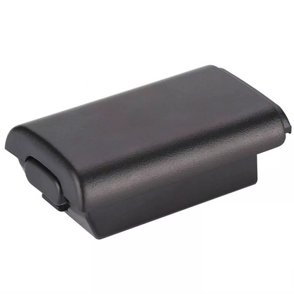for Xbox 360 Controller - Black AA Battery Holder Shell Back Door Cover | FPC