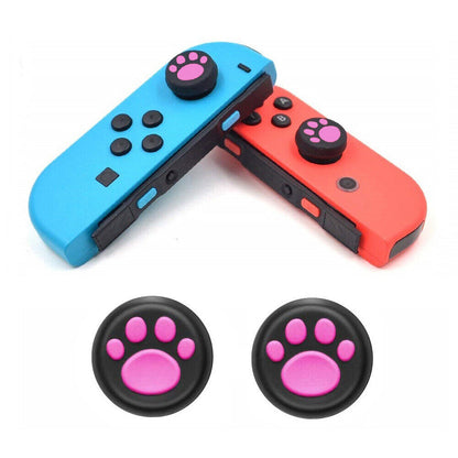 for Switch | Lite | OLED - 2 Cat Paw Silicone Thumb Stick Grip Cover Caps | FPC