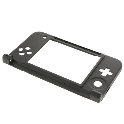 for Nintendo 3DS XL - Black Mid Hinge Frame Housing Shell Part | FPC
